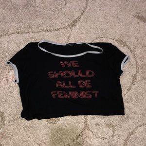 Woman’s cool crop top